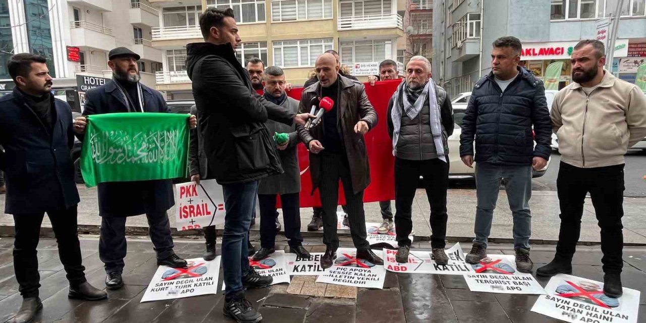 TBMM’de ‘Sayın Öcalan’ söylemine bir grup vatandaştan protesto