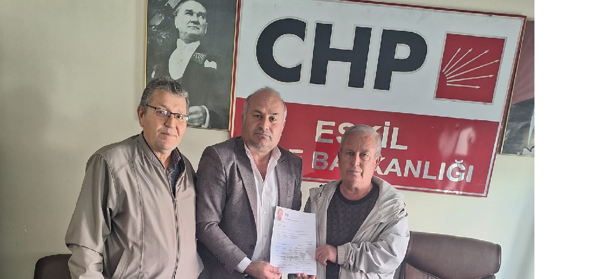 CHP Eşmekaya Belediye Başkan Adayı Veli Bakıcı oldu