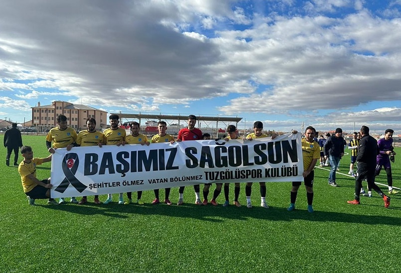 Eskil Tuzgölüspor şehitlerimizi unutmadı