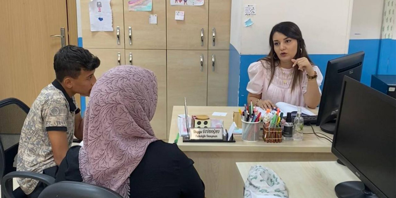 Konya'da Bilgehaneler öğrencilere psikolojik destek de sağlıyor
