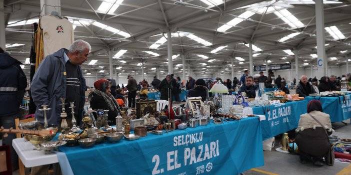 İkinci el eşya pazarına yoğun ilgi