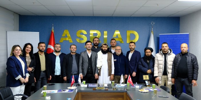 ASRİAD Konya Afganistan heyetini ağırladı