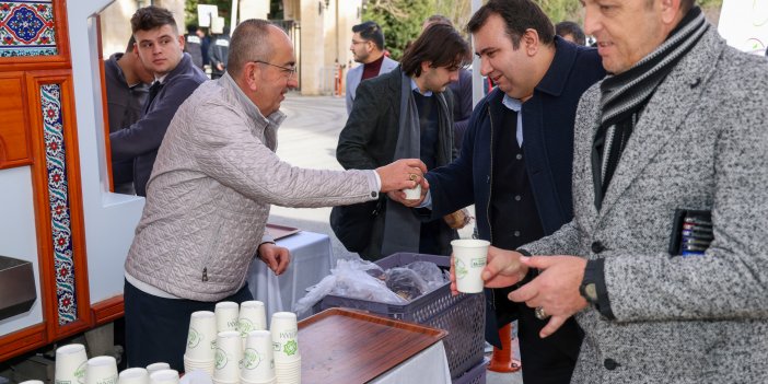 Başkan Kavuş öğrencilere çorba ikram etti