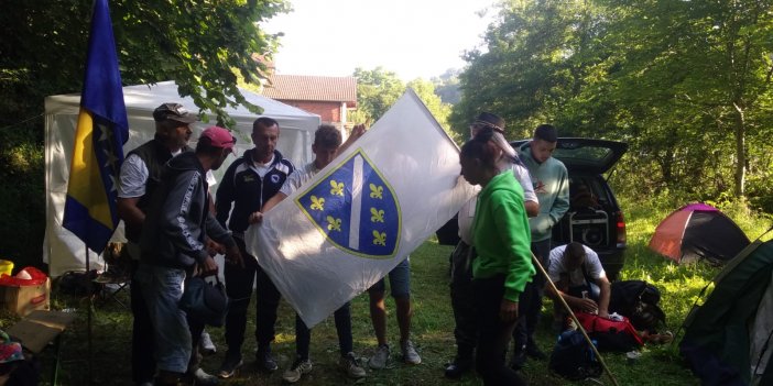 Srebrenitsa'da barışa yürüyüş sürüyor