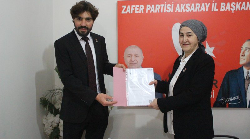 Zafer Partisi Eskil Belediye Başkan Adayı Rifat Uz oldu