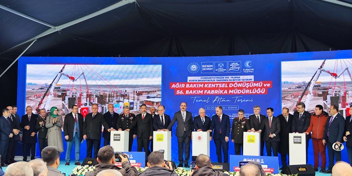 Ağır Bakım Fabrikasının temeli atıldı