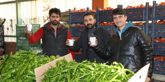 Karatay'dan yürekleri ısıtan ikram