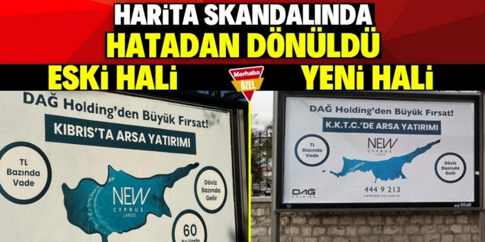 Konya’daki harita skandalında firma hatasını düzeltti