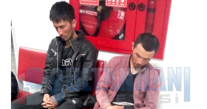 Sultanhanı'nda motosiklet çalan 2 Afganlı kıskıvrak yakalandı