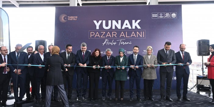 Yunak'a yeni kapalı pazar alanı