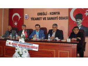 TOBB Başkanı Rifat Hisarcıklıoğlu Ereğli’de