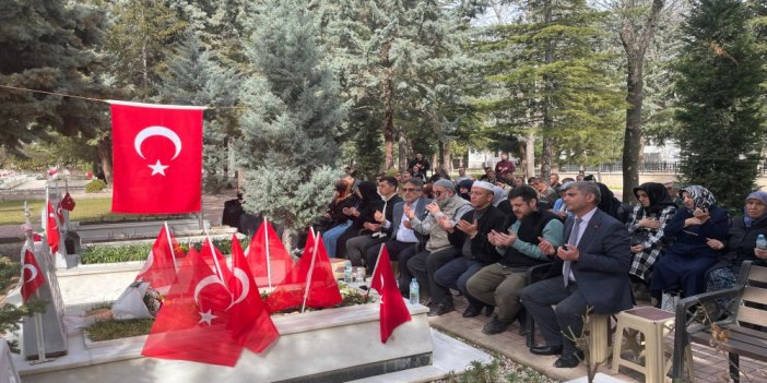 Konyalılar Afrin Kahramanını dualarla andı