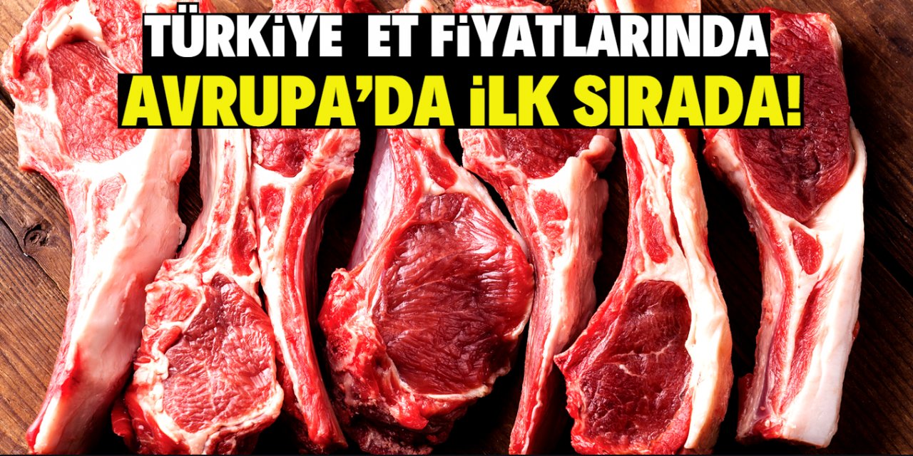 Türkiye et fiyatlarına Avrupa birincisi!
