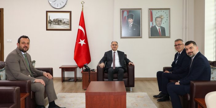 Başkan Ustaoğlu'dan Vali Özkan'a ziyaret