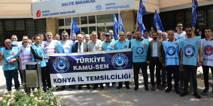 Kamu-Sen üyelerinden adalet ve tasarruf çağrısı