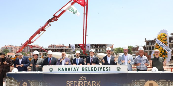 Karatay'dan 44. toplu konut hamlesi