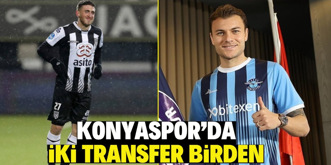 Konyaspor’da 2 transfer birden