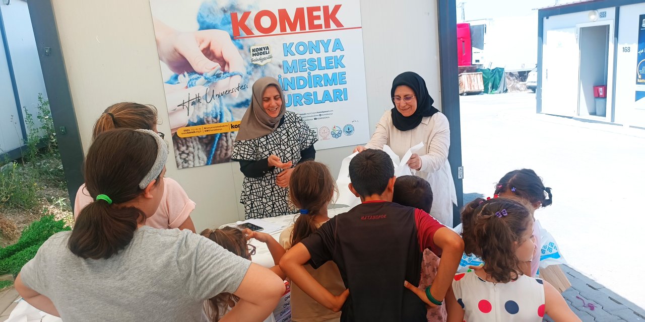 KOMEK’in derneği bayramda Hatay’da çocukları sevindirdi