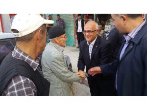 MHP Adayı Gönen, Karatay’da Seçmenle Buluştu