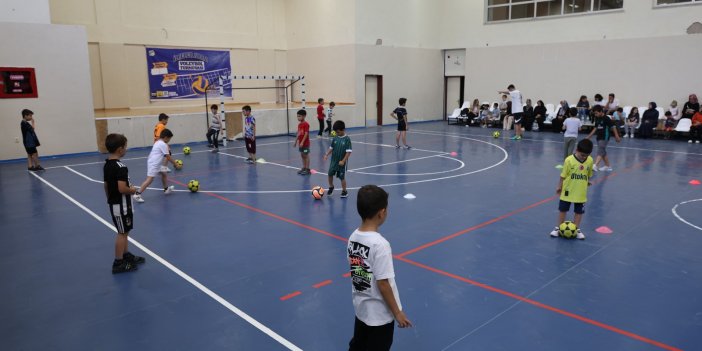 Konya'da yaz spor okulları büyük ilgi görüyor