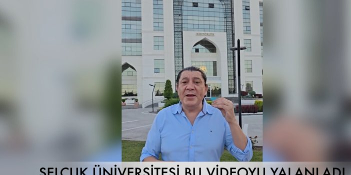 Selçuk Üniversitesi o rektör hakkında suç duyurusunda bulundu