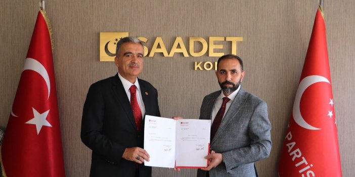 Saadet Partisi Konya'da görev değişimi