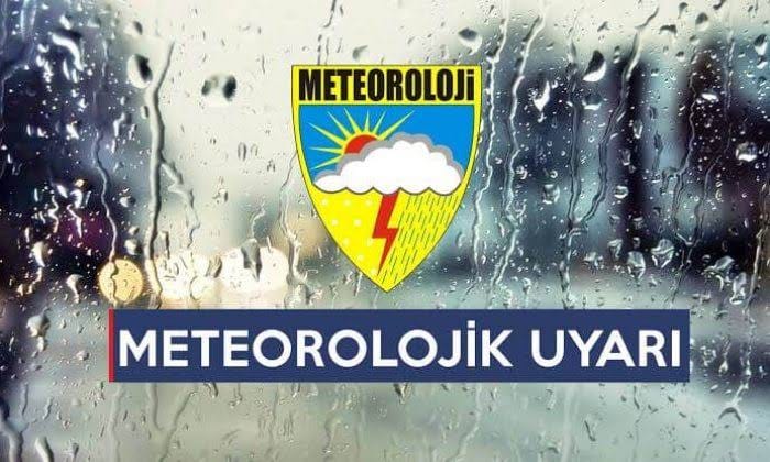 Meteorolojiden sağanak yağış uyarısı