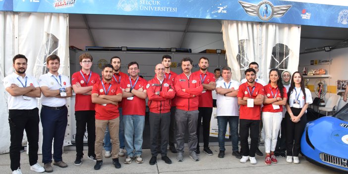 TEKNOFEST'te Selçuk Üniversitesi rüzgarı esti