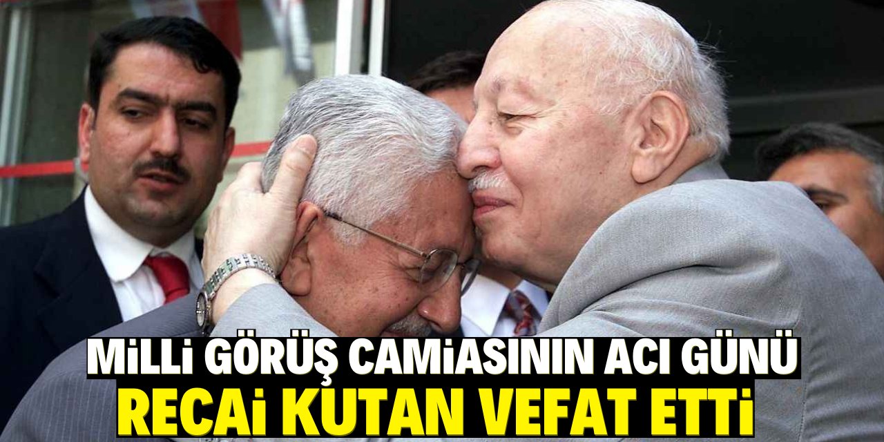 Recai Kutan vefat etti