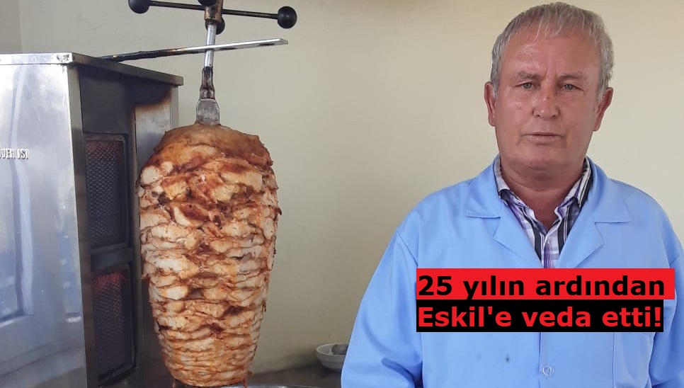 25 yılın ardından veda etti! Veli Usta Eskillilerden helallik istedi