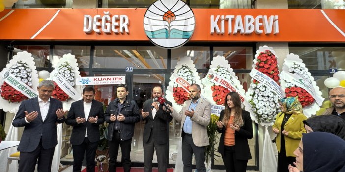 Konya değer katacak kitapevi dualarla açıldı