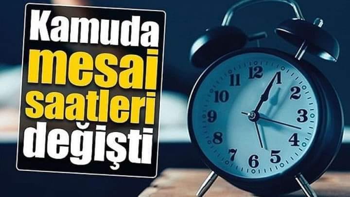 Aksaray'da mesai saatleri değişti