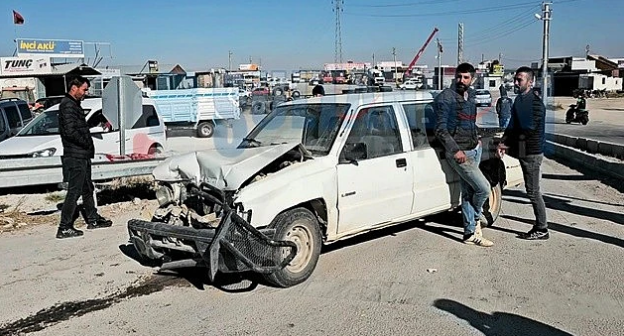 Sultanhanı'nda trafik kazası: 1 yaralı