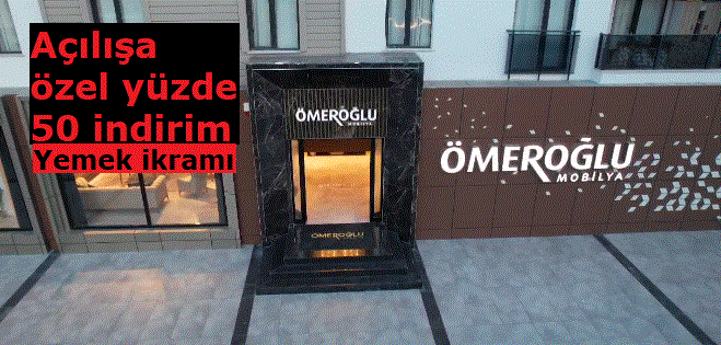 Ömeroğlu Mobilya'nın yeni şubesi açılıyor!