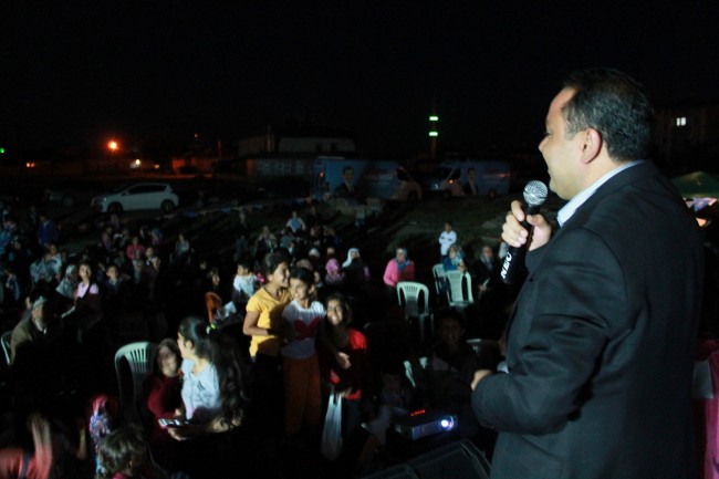 AK Parti Aksaray Hacılar Harmanı Mahallesinde Toplantı Yaptı