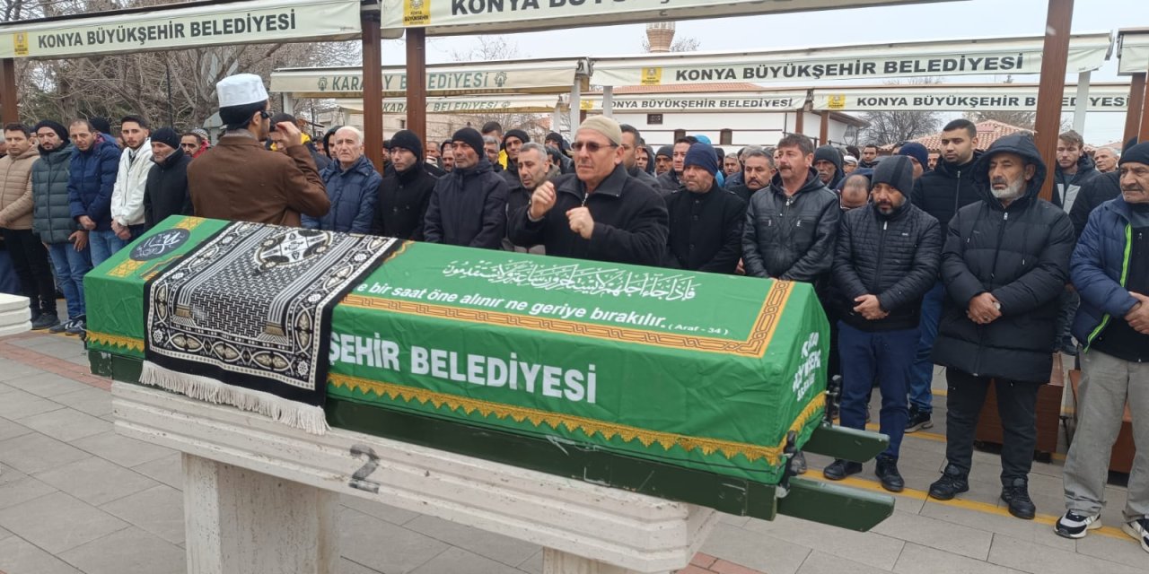 Hacı Mehmet Karakoç, Konya'da toprağa verildi