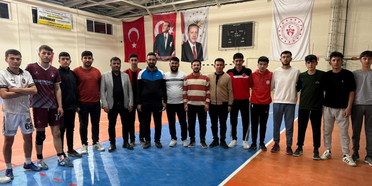 Eskil'de Futsal Turnuvasında ilk düdük çalacak! İşte turnuvaya katılan tek köy!