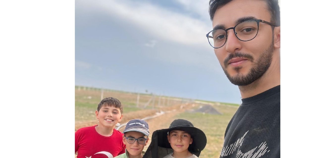 İmam Hasan Hüseyin Altan, israf edilen suları kullanarak 700 fidan büyütüyor!