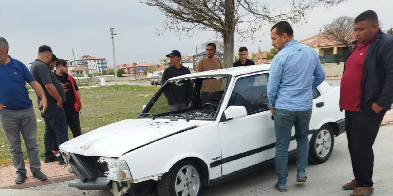 Eskil'de kazada bir kişi ağır yaralandı