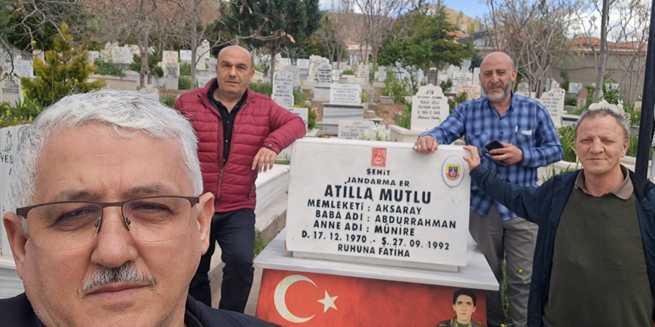 33 sene sonra şehit arkadaşları için Eskil'de anlamlı buluşma!