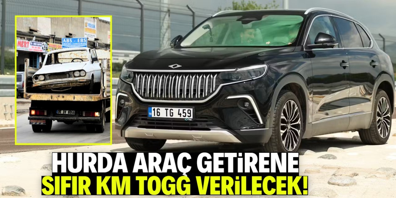 Hurda Araç Teşvikine TOGG'dan Dev Destek