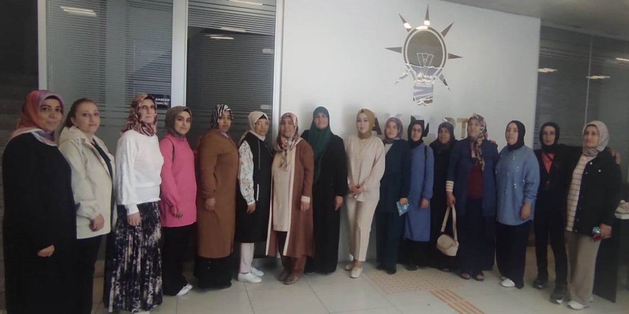 Aksaray Kadın Kolları'ndan Eskil'e Ziyaret ve İstişare Toplantısı