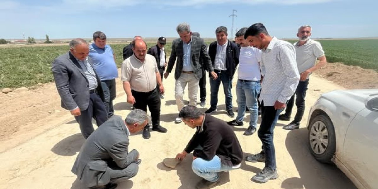Güneşli Köyü'nde Yol Toplantısı: Vatandaşlardan Toprak Tepkisi