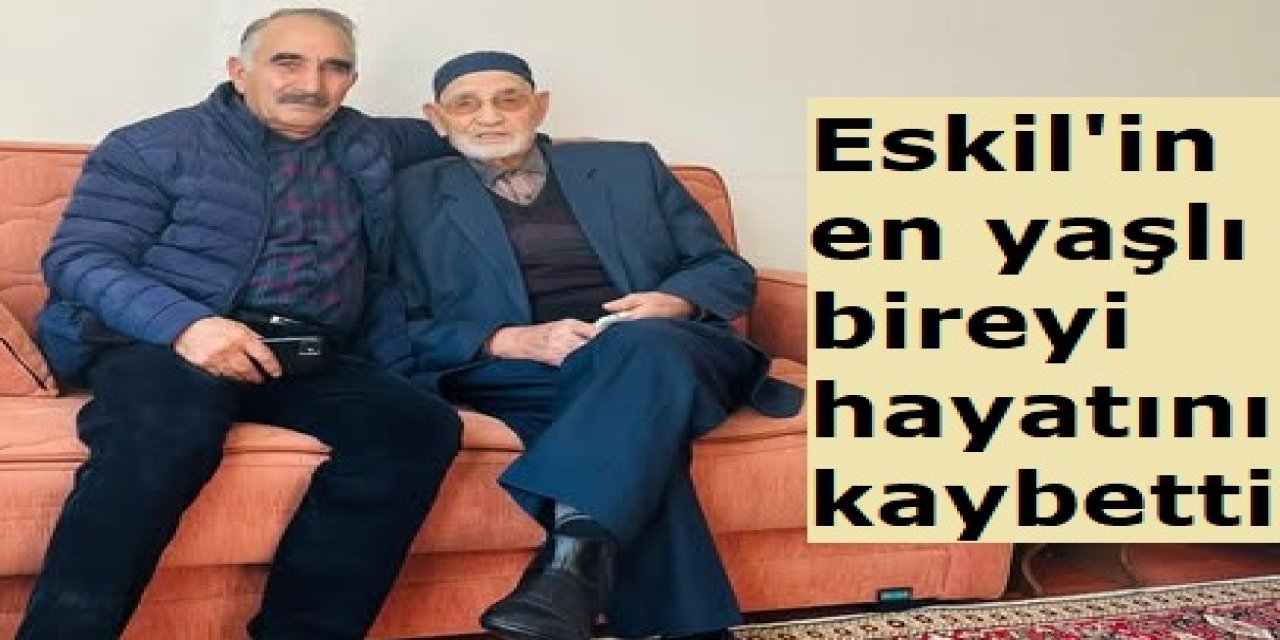 Eskil’in en yaşlı ismi hayatını kaybetti – defin saatinde değişiklik