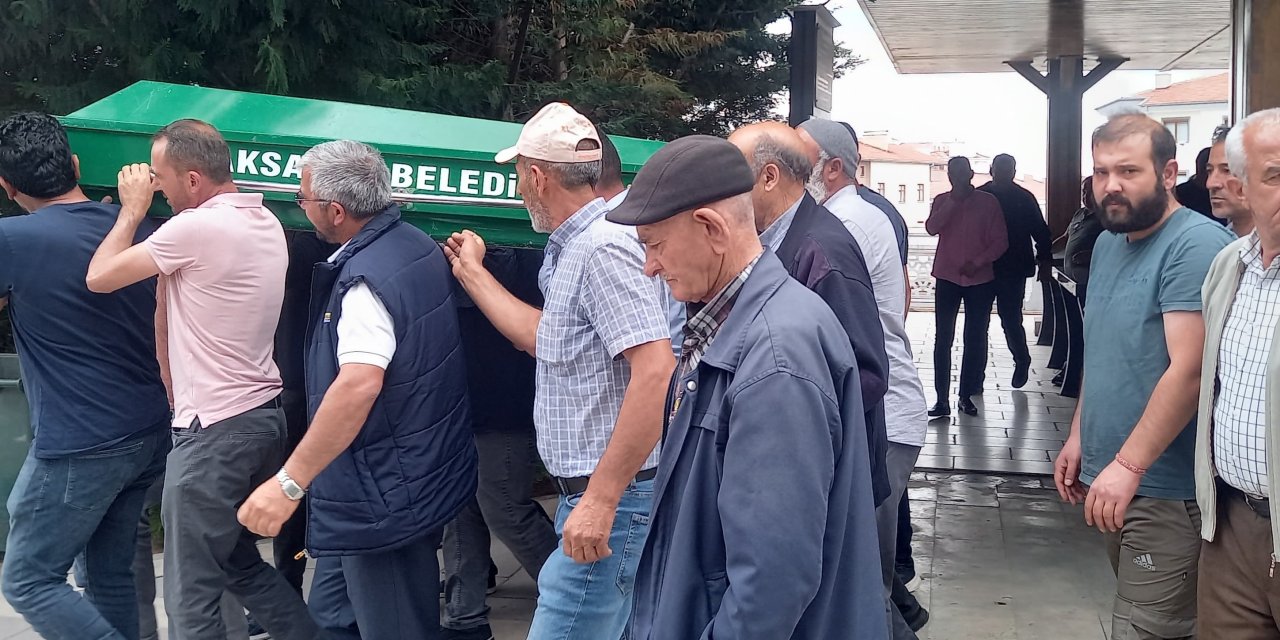 Mustafa Uz, Aksaray'da toprağa verildi