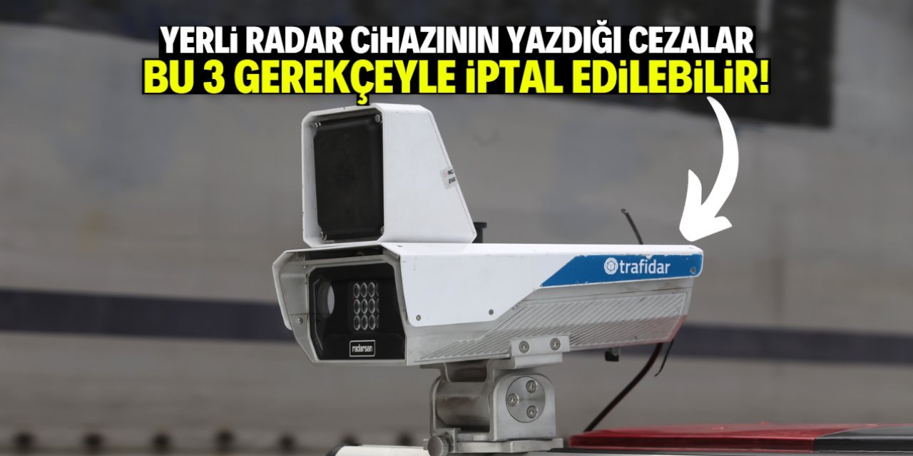 Yerli Radar Cihazı TRAFİDAR’ın Cezaları Mahkemelerde İptal Edilebilir İddiası