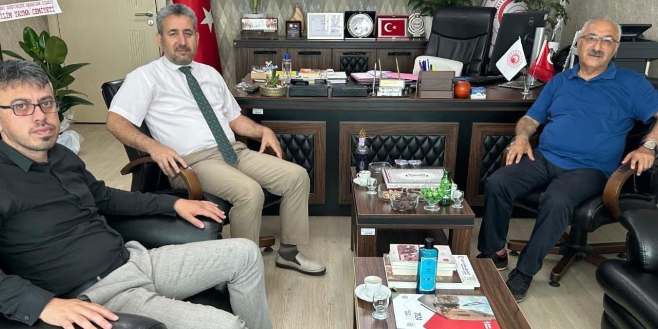 Necati Coşkuner’den İbrahim İriş’e “Hayırlı Olsun” Ziyareti