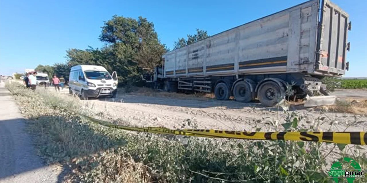 Karapınar’daki TIR Yangını Cinayet Çıktı: Sürücü Önce Öldürülmüş