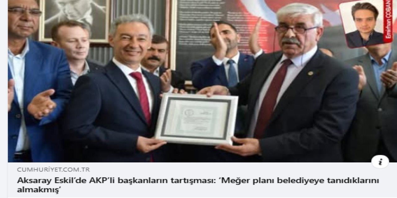 Eskil'deki O Süreç Ulusal Basına Yansıdı! Ceylan'dan tepki var!