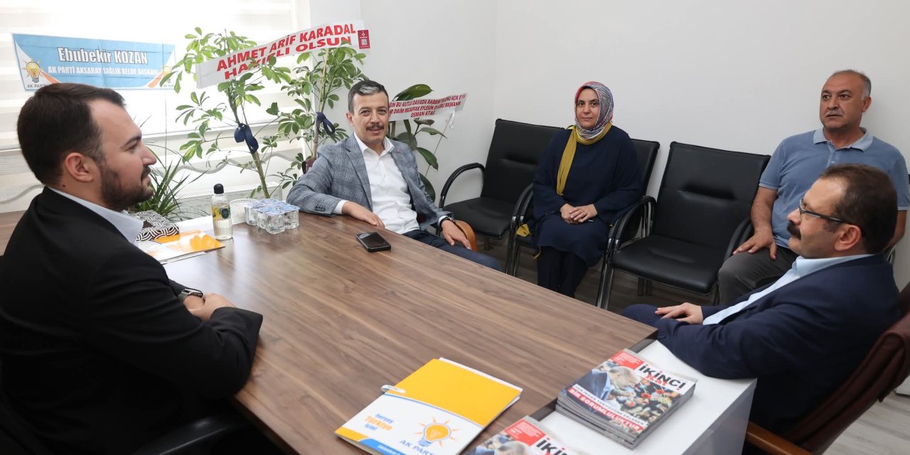 Hızır Oğuz'a hayırlı olsun ziyareti
